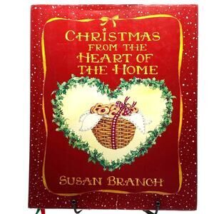 VTG 1990 1st Edition Christmas From the Heart of the Home, Susan Branch, HCDJ